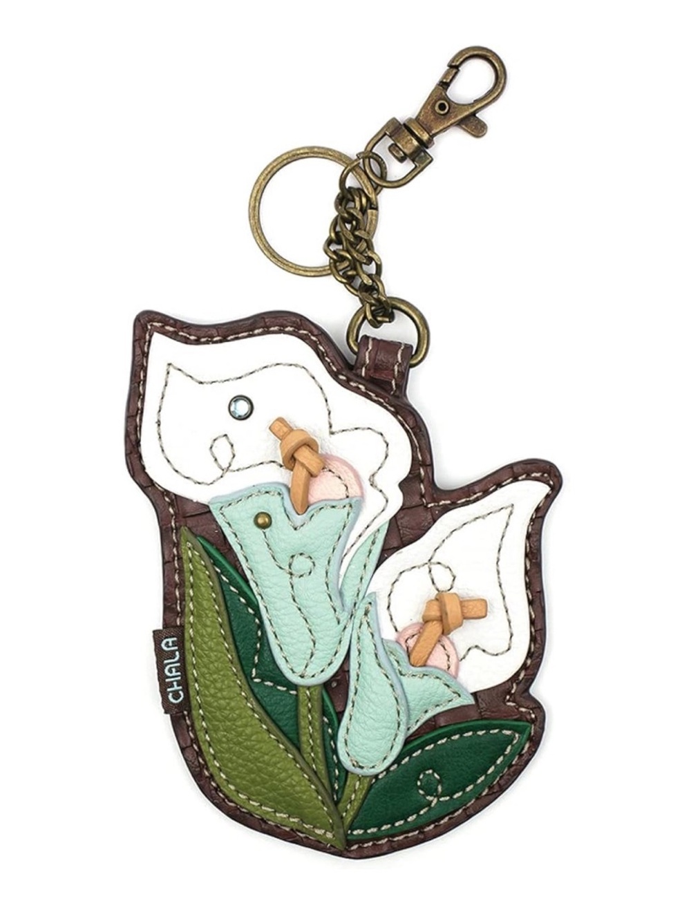 Chala Calla Lilly Bag Charm/Coin Purse